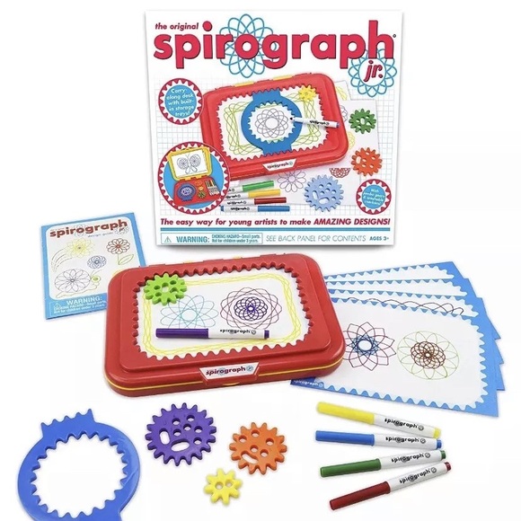 Original Spirograph design Spirograph Jr.
Jumbo Sized GearsArts and Craft Design - Picture 8 of 8